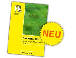 Regel-Saatgut-Mischungen Rasen (RSM) für das Jahr 2026 erschienen