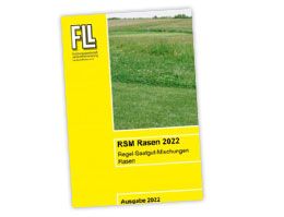 Regel-Saatgut-Mischungen Rasen (RSM) 2022 erschienen