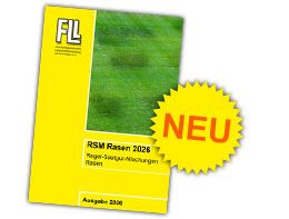 Regel-Saatgut-Mischungen Rasen (RSM) für das Jahr 2026 erschienen
