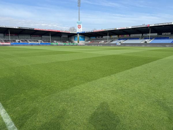 Spielfeld im Holstein-Stadion: Pitch of the Year 2. Bundesliga