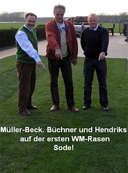 WM-Rasen im Blickfeld