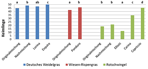 Auswertung der Keimfähigkeitsuntersuchung