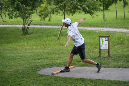 Disc-Golf – ein Sport in und mit der Natur